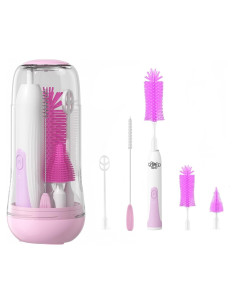 Juego de cepillos eléctricos Winforhour 6 en 1 para biberones