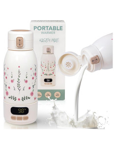 Calentador de Botellas Portátil Kasey Mae 500ml Carga Rápida