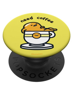PopSocket Gudetama Necesita Café PopGrip Estándar 4.1cm