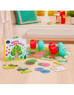 Juego de Memoria Sonora Battat Educación con Shakers y Rompecabezas 2