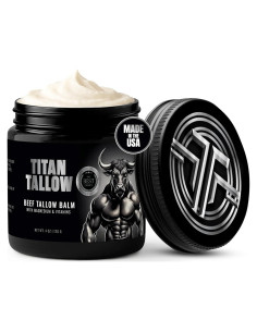 Bálsamo Titan Tallow - Grasa de Res Orgánica con Magnesio 113g