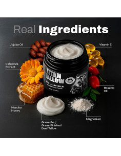 Bálsamo Titan Tallow - Grasa de Res Orgánica con Magnesio 113g 2