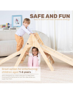 Juguete de Escalada Plegable Wedanta 4 en 1 para Niños 2