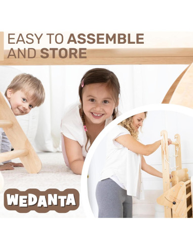 Juguete de Escalada Plegable Wedanta 4 en 1 para Niños