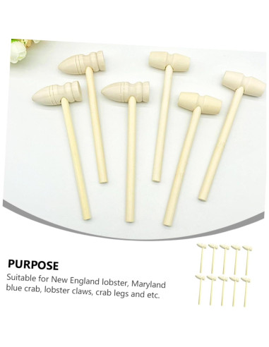 Set de Martillos de Madera Kisangel para Niños - Juguetes Creativos