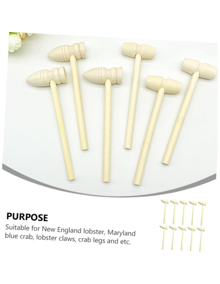 Set de Martillos de Madera Kisangel para Niños - Juguetes Creativos