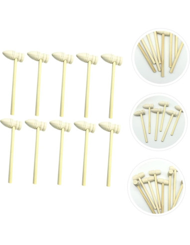 Set de Martillos de Madera Kisangel para Niños - Juguetes Creativos