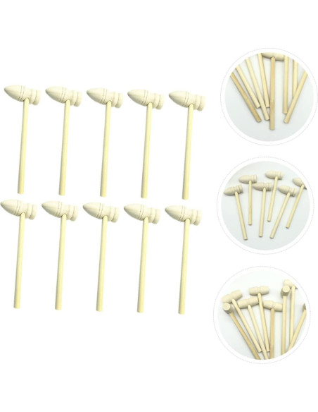 Set de Martillos de Madera Kisangel para Niños - Juguetes Creativos