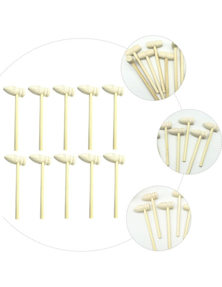 Set de Martillos de Madera Kisangel para Niños - Juguetes Creativos