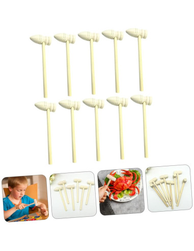 Set de Martillos de Madera Kisangel para Niños - Juguetes Creativos