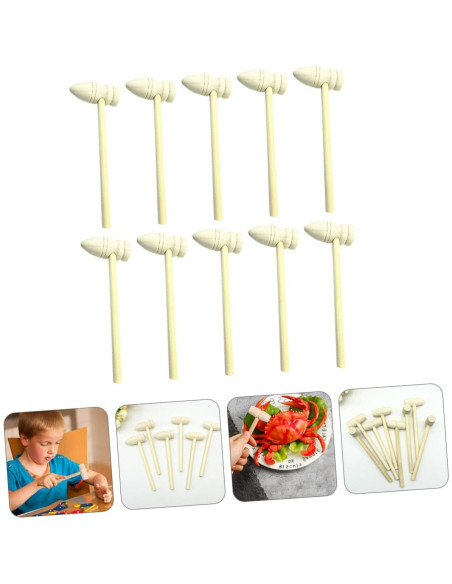 Set de Martillos de Madera Kisangel para Niños - Juguetes Creativos