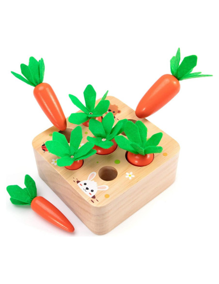 Juguetes Montessori de Madera AOJOYS para Bebés 1-3 Años Juguetes Montessori de Madera AOJOYS para Bebés 1-3 Años