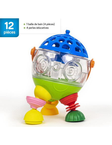 Lalaboom Juguete de Baño 3 en 1 para Bebés 12-48 Meses