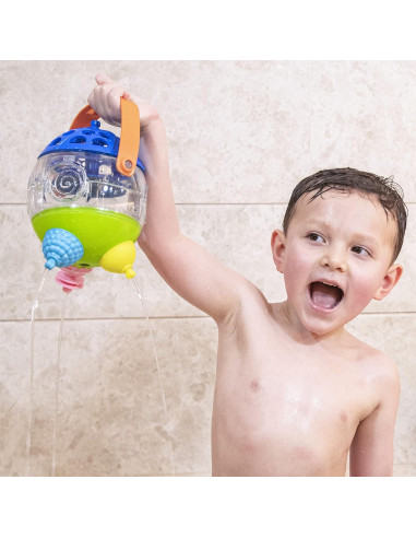 Lalaboom Juguete de Baño 3 en 1 para Bebés 12-48 Meses