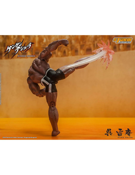 Figura de acción Kure Raian 1/12 Storm Collectibles Kengan Ashura