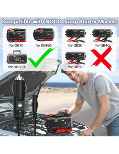 Cable de Alimentación 14V CC para Cargador NOCO GB70 GB150 2