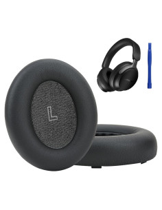 Almohadillas de Reemplazo Earrock para Auriculares Bose QC Ultra - Cuero y Espuma