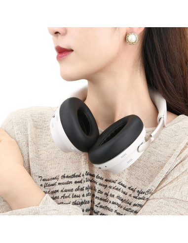 Almohadillas de Reemplazo Earrock para Auriculares Bose QC Ultra - Cuero y Espuma
