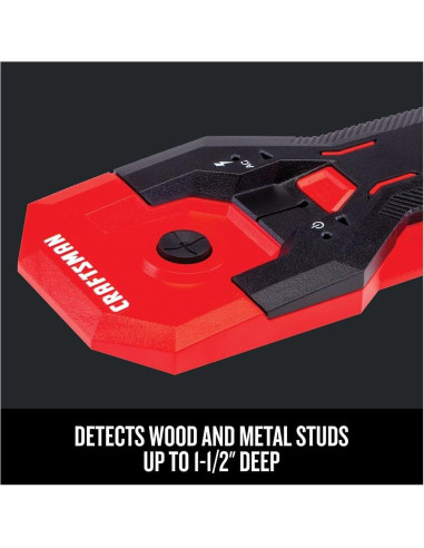 Buscador de Vigas Craftsman CMHT77621, Detección CA, 3.81 cm