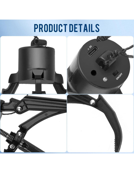 Garra Mecánica para Drone Amanely TF381 - Control Remoto 1km