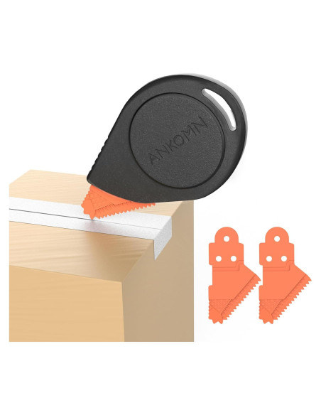 Cortador de Cajas Magnético ANKOMN TSK-01-BK Ultra Ligero Cortador de Cajas Magnético ANKOMN TSK-01-BK Ultra Ligero