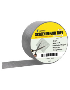 Cinta de Reparación de Pantallas TORTO9 5.08 cm x 1.98 m Gris