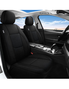 Funda de Asiento de Coche Impermeable Pariitadin Juego Completo 2