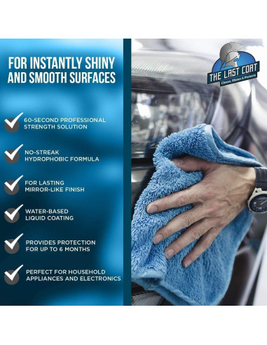 Spray Cerámico La Última Capa 0.47L Hidrofóbico UV Automóviles