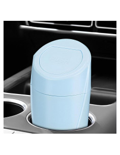Contenedor de Basura para Auto YTFRL Azul Claro 20x8.5 cm
