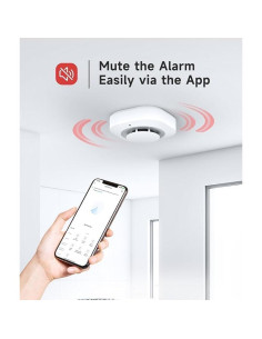 Detector de Humo Inteligente Uingarm Wi-Fi con App - Paquete de 3 2