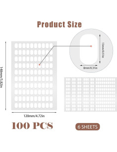 Cinta Adhesiva Doble Cara Trinkrittey 600 Pcs para Uñas 2