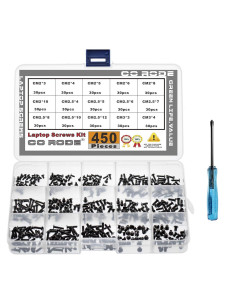 Kit de Tornillos para Laptop CO-RODE 450Pcs M2 M2.5 M3