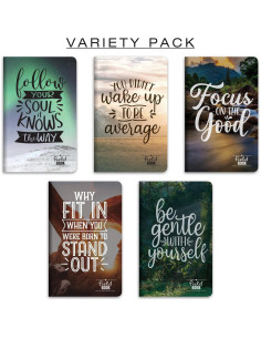 Cuadernos de Campo Elan Publishing - Paquete de 5 - 240 Páginas Rayadas 2