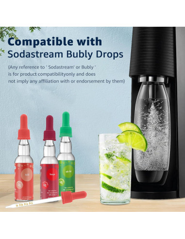 Pipetas de vidrio 1ML JAYOBGO con gotero graduado y cepillo