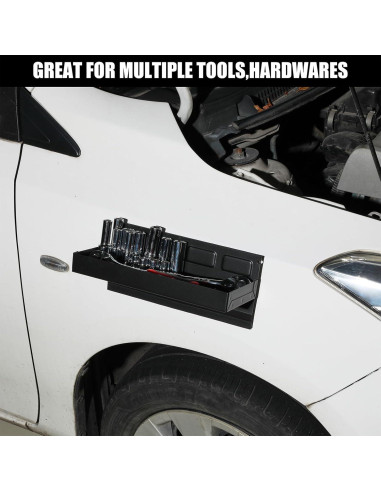 Juego de 4 Bandejas Magnéticas Mayouko para Herramientas 15-30 cm