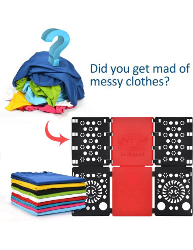 Tablero de Doblado de Ropa BoxLegend V3, Plegable, 70x57cm