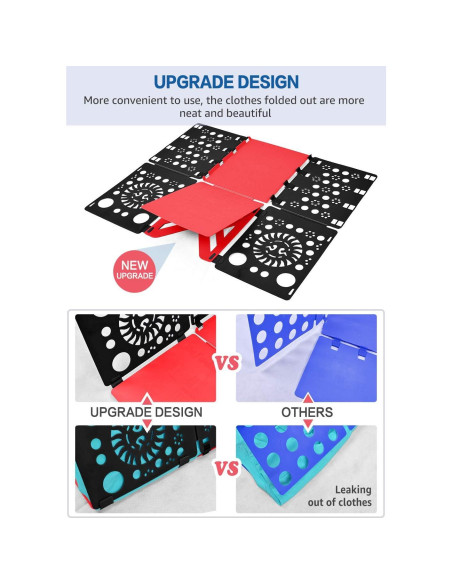 Tablero de Doblado de Ropa BoxLegend V3, Plegable, 70x57cm