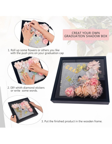 Marco de Sombra Hodeframe 31.75cm para Sombrero de Graduación