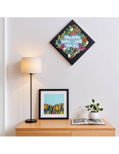 Marco de Sombra Hodeframe 31.75cm para Sombrero de Graduación