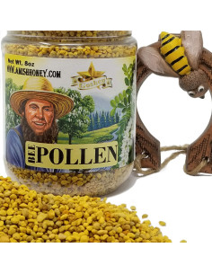 Gránulos de Polen de Abeja Crudo Goshen 227 g - 100% Puro 2