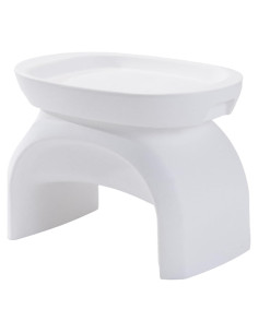 Mesa Lateral Vero Step2 con Bandeja de Servicio Blanca 46.99 cm