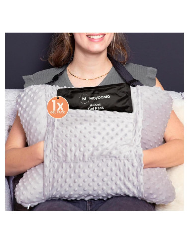 Almohada Quirúrgica MOYOAMA para Histerectomía con Bolsa de Gel