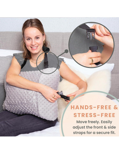 Almohada Quirúrgica MOYOAMA para Histerectomía con Bolsa de Gel