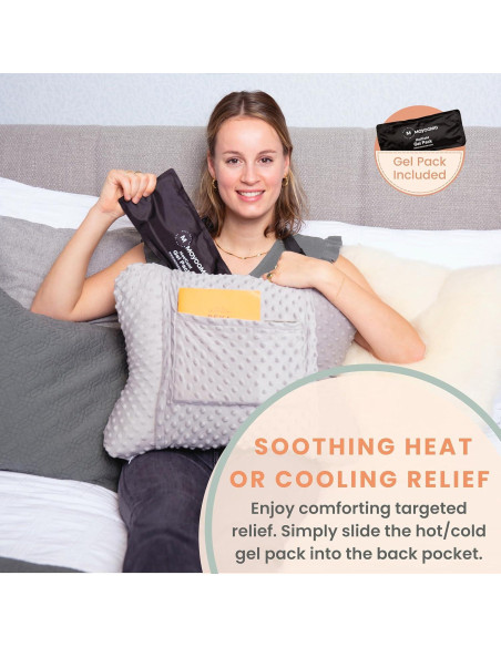 Almohada Quirúrgica MOYOAMA para Histerectomía con Bolsa de Gel