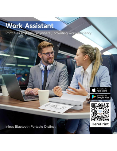 Impresora Portátil iDPRT MT610 Pro Inalámbrica 203 DPI