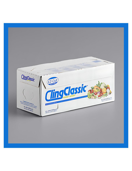 Film Plástico para Alimentos Pokanic 30 cm x 610 m Cortador ZipSafe