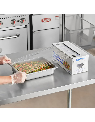 Film Plástico para Alimentos Pokanic 30 cm x 610 m Cortador ZipSafe