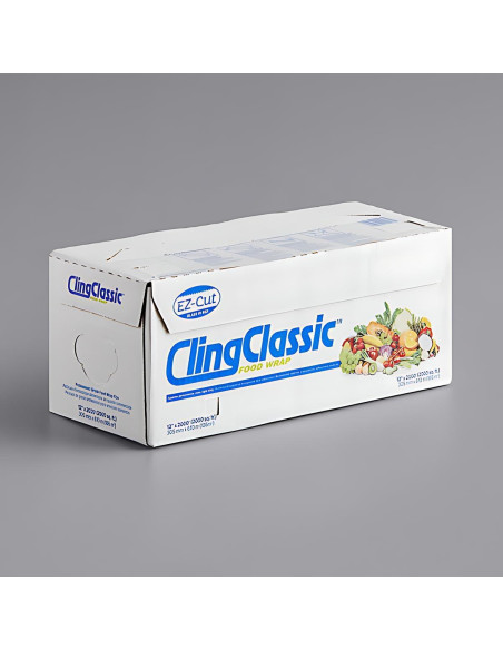 Film Plástico para Alimentos Pokanic 30 cm x 610 m Cortador ZipSafe