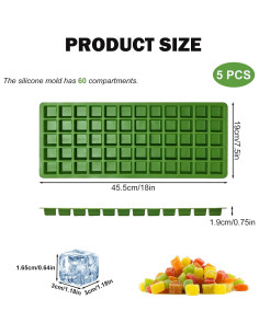 5 Moldes de Silicona Zynexa para Deshidratador Harvest Right 2
