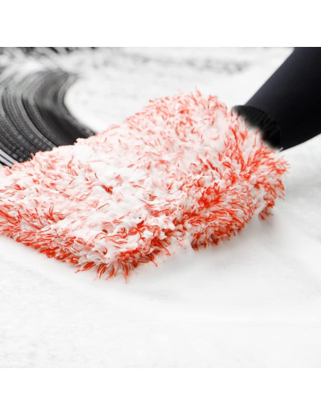 Guantes de Microfibra para Lavado de Autos SPTA 3 Pcs